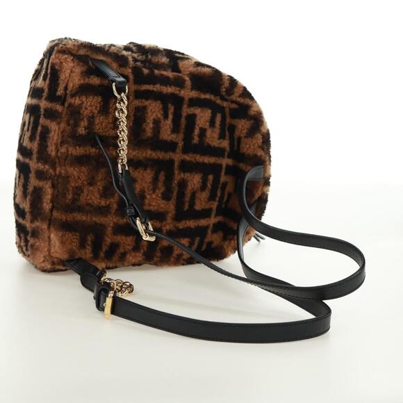 FENDI Shearling Mini Backpack - Picture 6 of 15